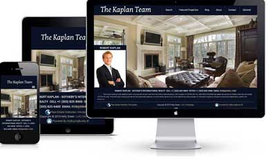 The Kaplan team makeing good use of the website