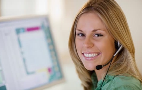 Customer service representatives ready to help